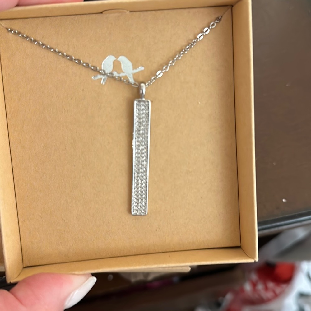 Beautiful bubble bar necklace